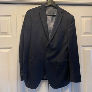 Navy Suit Jacket 38R